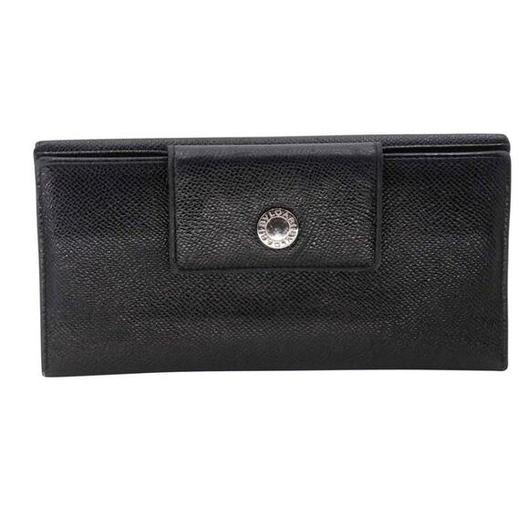 BVLGARI Long Zip Leather Signature Saffiano Wallet BL-0621N-0003